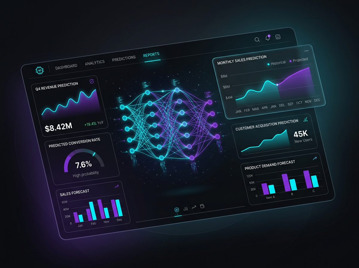 AI Dashboard Interface